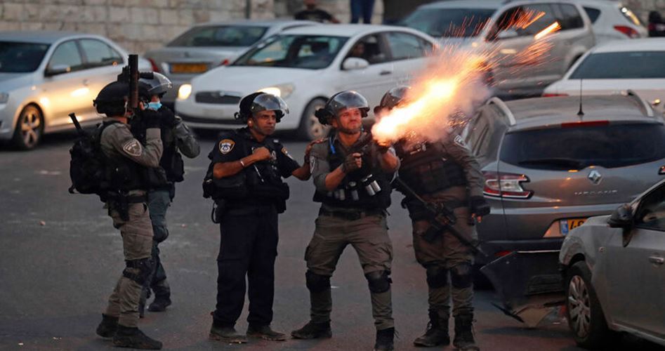 اسرائیلی قابض اتھارٹی کی پولیس نے کئی فلسطینی گرفتار اور کئی زخمی کر دیے