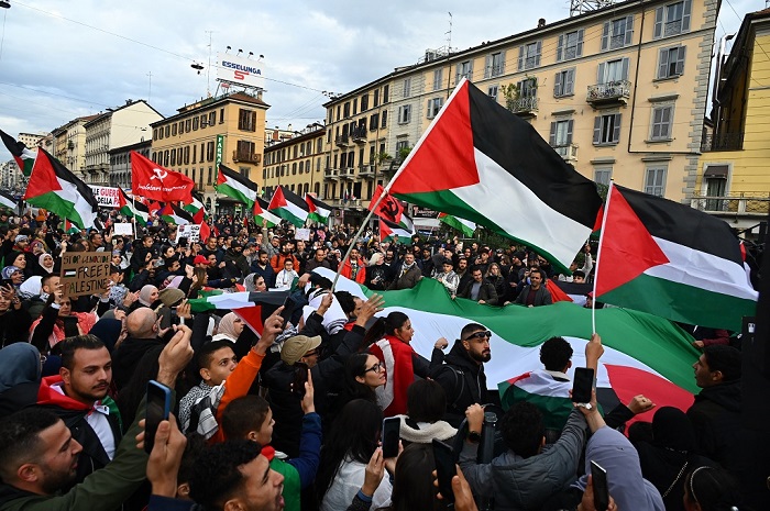 Des manifestations massives dans des villes et capitales du monde entier pour protester contre l'agression de Gaza